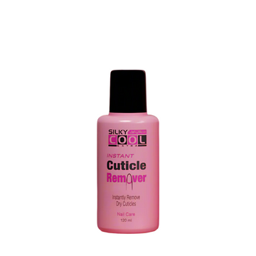 Silky Cool Cuticle Remover Pink 120ml – Gentle Glycerine Formula for Soft Cuticles & Nail Care